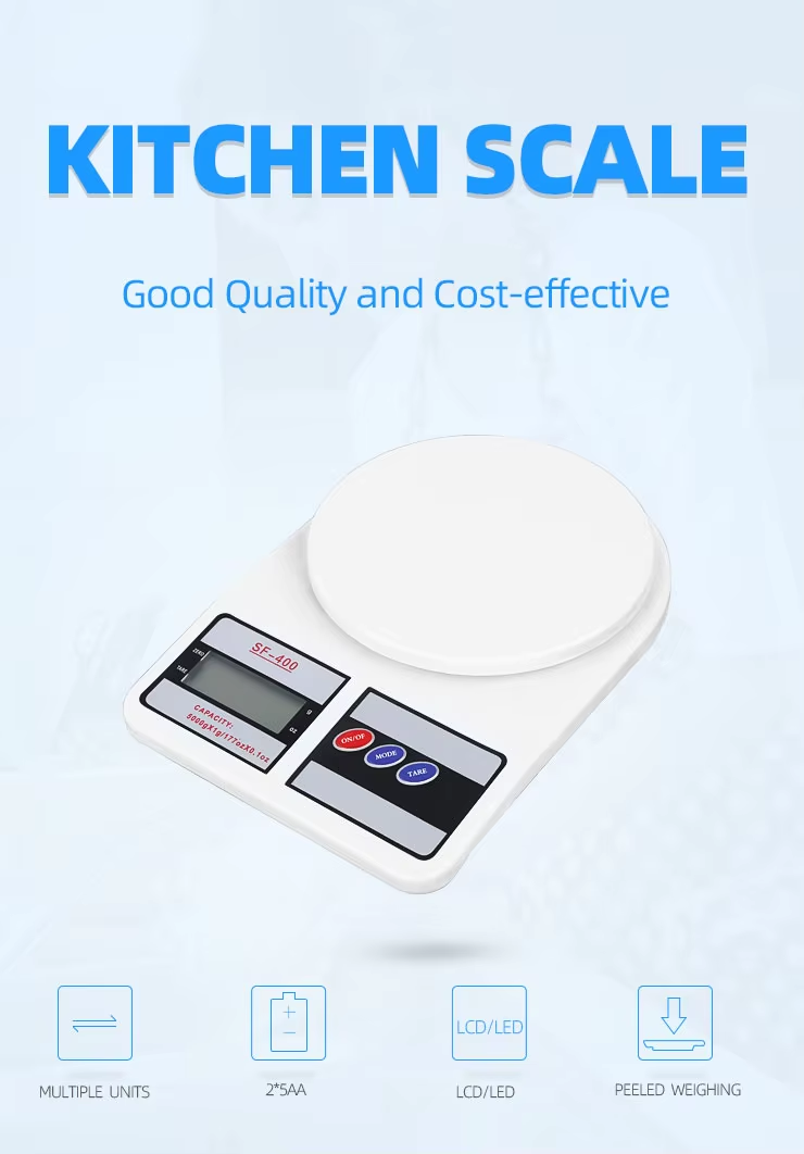 Hot Sale Kitchen Scale 10kg SF-400 Household scale Food Weight Electronic Kitchen Scale