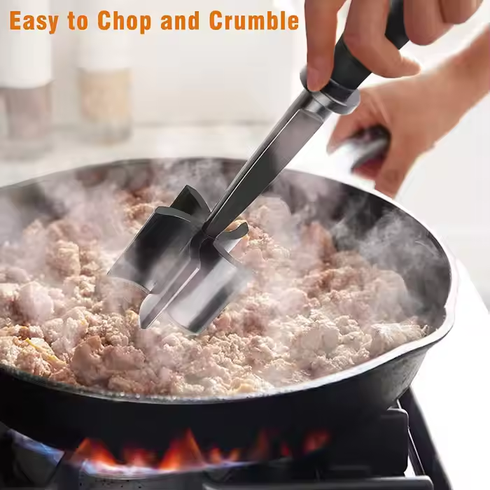 Multifunctional mixing Meat Chopper Heat Resistant Ground Beef Masher Nylon hamburger Meat Chopper