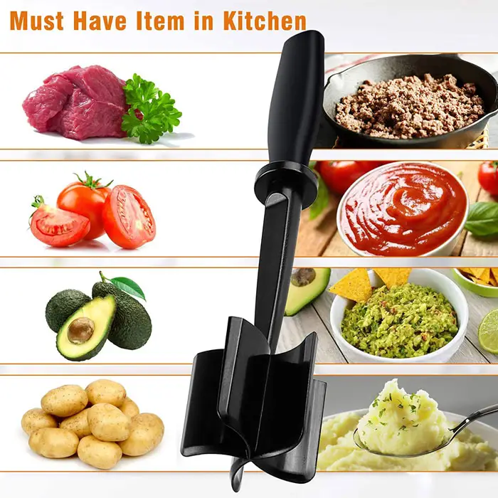 Multifunctional mixing Meat Chopper Heat Resistant Ground Beef Masher Nylon hamburger Meat Chopper