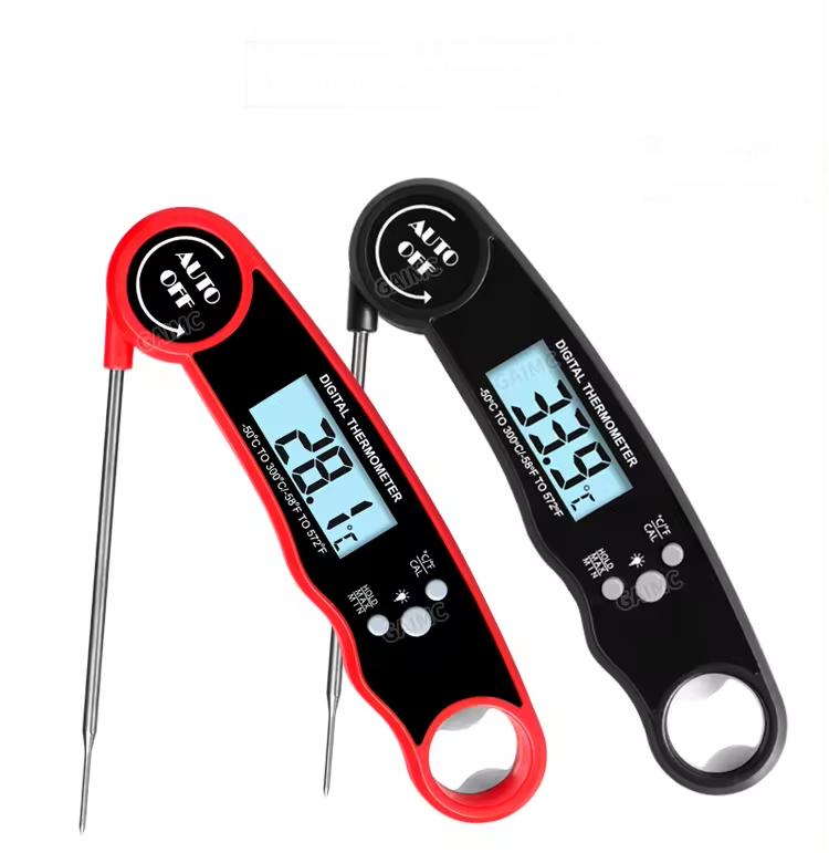 Hot Selling Kitchen Food Bbq Waterproof Instant Read Digital Meat Thermometer